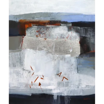 Fiona Ewan Rowett painting of an abstract