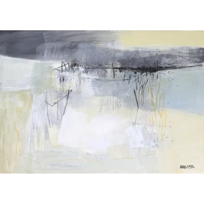 Fiona Ewan Rowett painting of an abstract