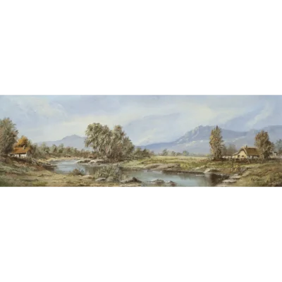 Peter George Miller painting of a landscape