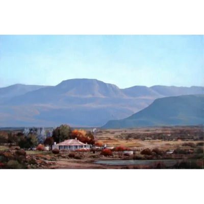 Shelagh Price painting of a landscape