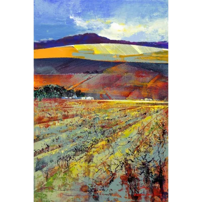 Derric van Rensburg painting of a landscape