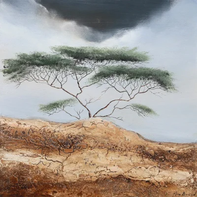 Mia Brand painting of a landscape