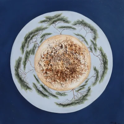 Mia Brand painting of a Moonscape