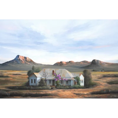 Rick Becker painting of a landscape
