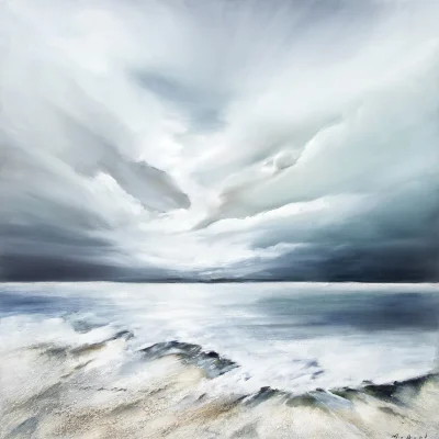 Mia Brand painting of a seascape