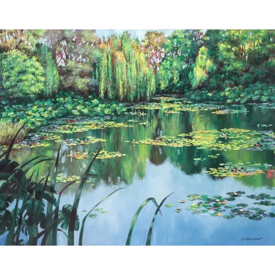 Jodie Loubser painting of a landscape