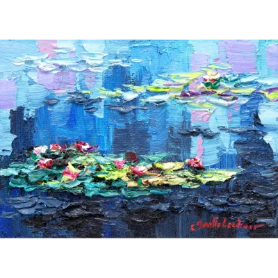 Jodie Loubser painting of a landscape