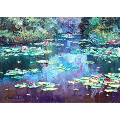 Jodie Loubser painting of a landscape