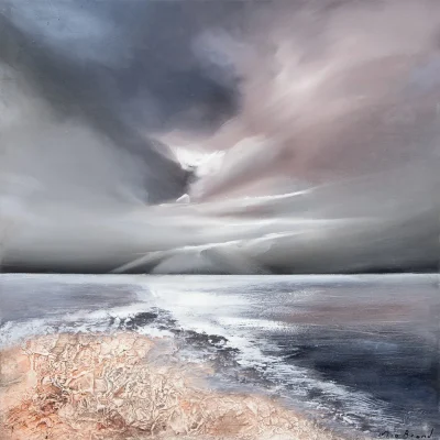 Mia Brand painting of a seascape