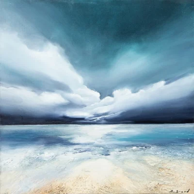Mia Brand painting of a seascape