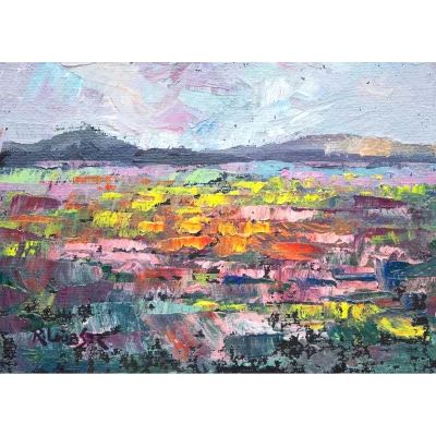 Ryan Loubser painting of a landscape