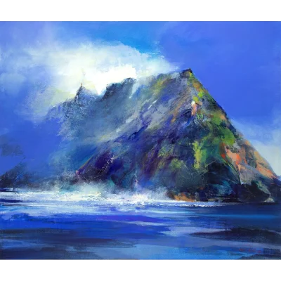 Derric van Rensburg painting of a seascape