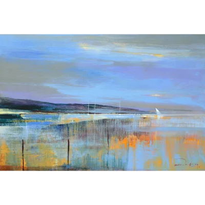 Derric van Rensburg painting of a seascape