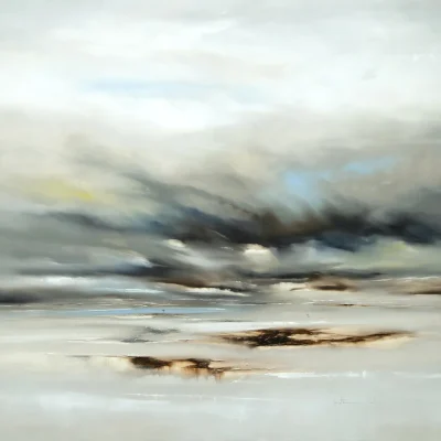 Katherine Wood painting of a seascape