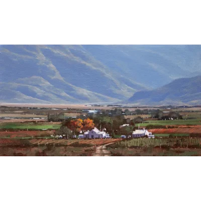 Shelagh Price painting of a landscape
