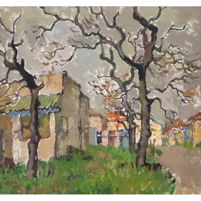 Gregoire Boonzaier painting of a landscape