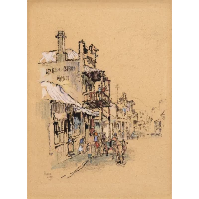 Gregoire Boonzaier painting of the Bo-Kaap