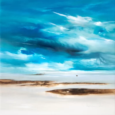 Katherine Wood painting of a seascape