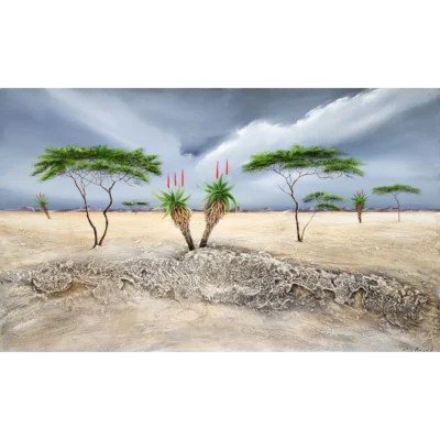Mia Brand painting of a landscape