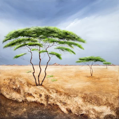 Mia Brand painting of a landscape