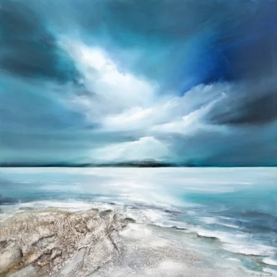 Mia Brand painting of a seascape