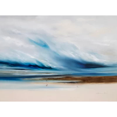 Katherine Wood painting of a seascape