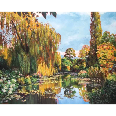 Jodie Loubser painting of a landscape
