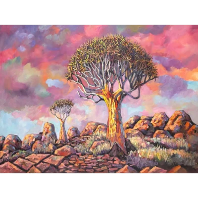 Ryan Loubser painting of quivers